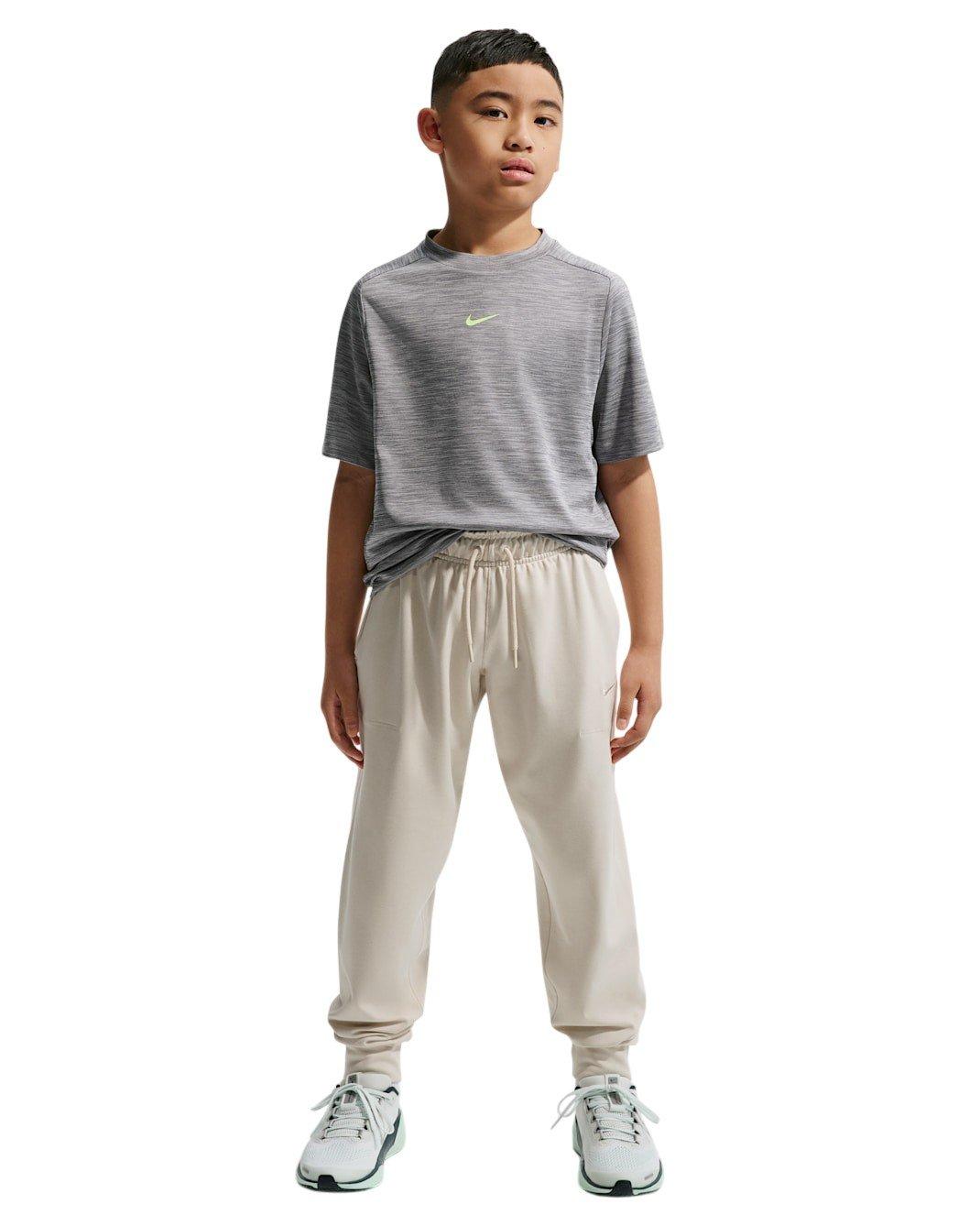 Nike Big Boys' Primary Nano Dri-FIT UV Nano Joggers - Beige - BEIGE
